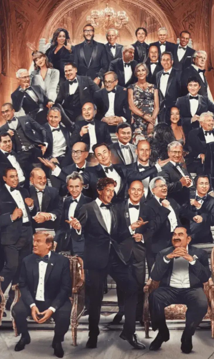 Forbes Billionaires 2025 年代表圖